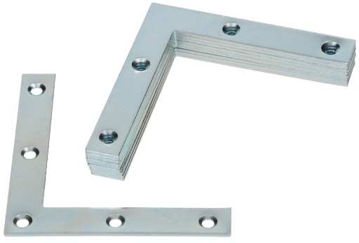 UHLOVÝ ROH NA OKNÁ DVERE 75X75X12 MM 25KS