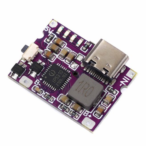 Powerbankový modul IP5310 2x USB USB-C Li-Ion 3.1A