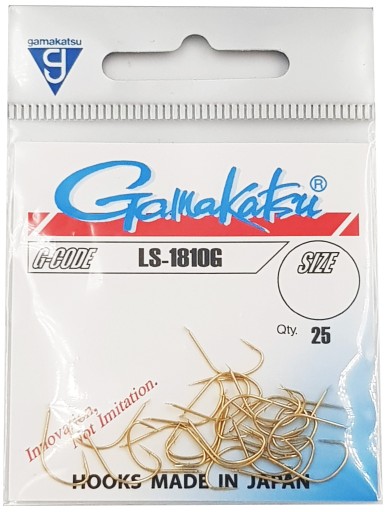 Háčik Gamakatsu LS-1810G veľkosť 8 25 ks.