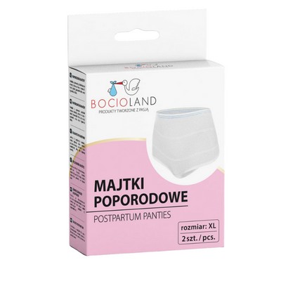 Opakovane použiteľné popôrodné nohavičky XL 2 ks, Bocioland