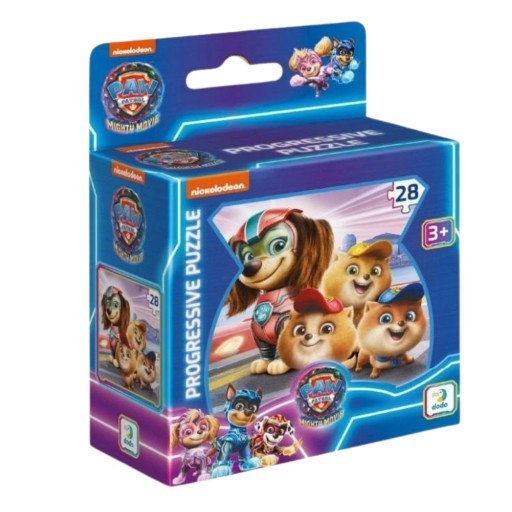 Náučné puzzle Tlapková patrola Little Heroes 28 dielikov