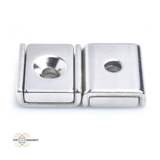 Magnetický držiak na tanier s otvorom na skrutku UMP 15x13,5x5 N 1 kus