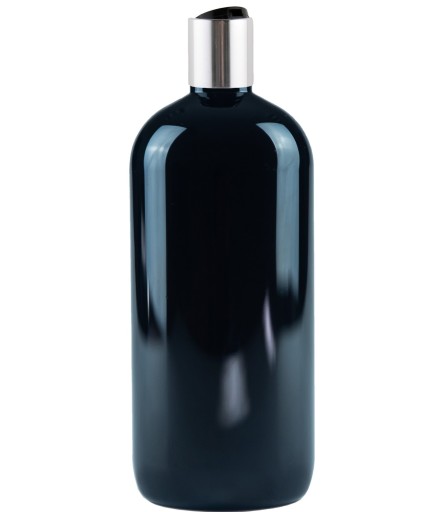ČIERNA FĽAŠA 500 ML DISK TOP STRIEBORNÁ
