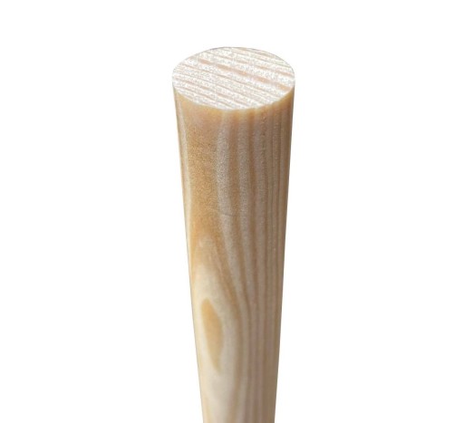 Hmoždinka z borovice hladká, priemer 20, 500 mm, guľatá tyč