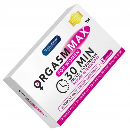 Kapsuly na libido Orgasm Max pre ženy