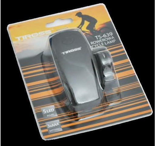 TS639 Predná cyklistická lampa