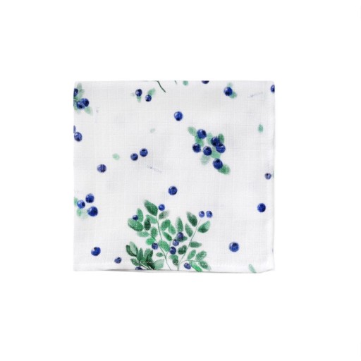 MUSLIN Plienka pre deti Prateľná opakovane použiteľná plienka BERRY 40x40 cm