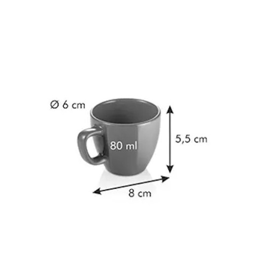 TESCOMA keramická šálka na espresso, 80 ml