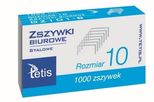 KANCELÁRSKE SPOJE 10 1000KS. GZ101-B, TETIS