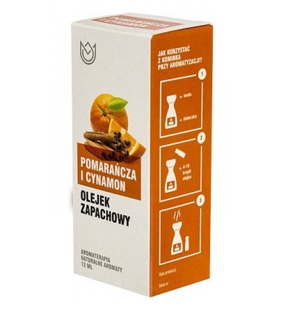 Vonný olej 12ml - POMARANČ A ŠKORICA