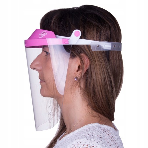 Dlhá pleťová maska WM PRO Light Pink - White