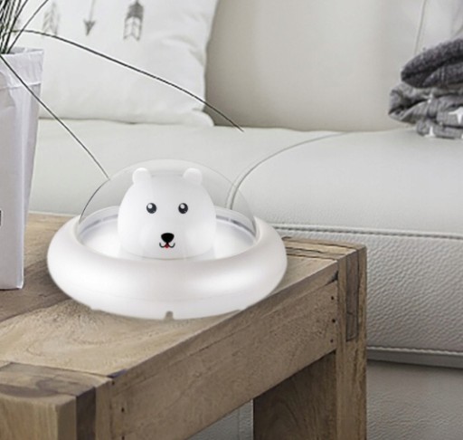 BEZDRÔTOVÁ mäkká silikónová LED nočná lampa pre DETI BEAR BEAR BEAR BEAR