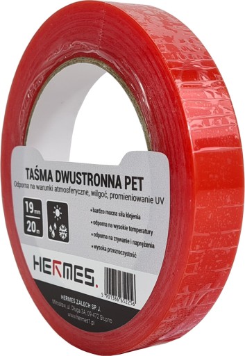 OBOJSTRANNÁ PET PÁSKA 19mm x 20m - banner