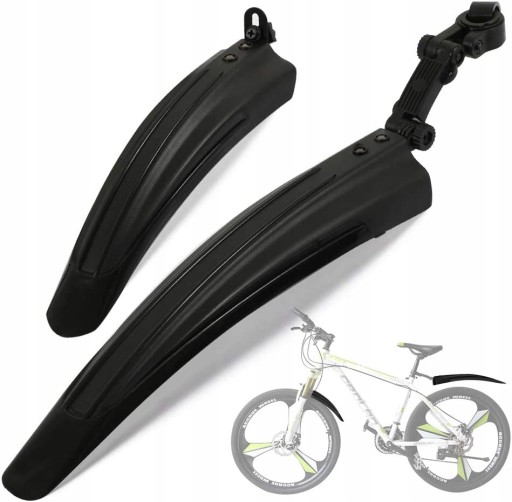 SADA BLATNÍKOV NA BICYKEL PREDNÝ BLATNÍK NA BICYKEL