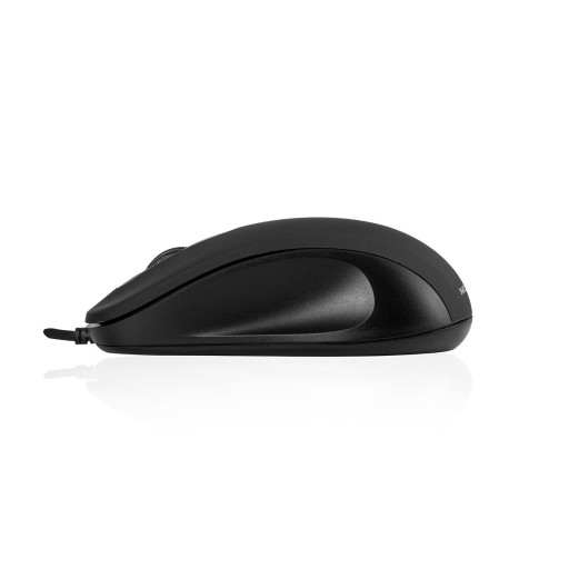 Modecom MC-M10 optická drôtová myš, čierna