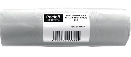 Tašky Paclan Expert v rolke do 5 kg 150 ks