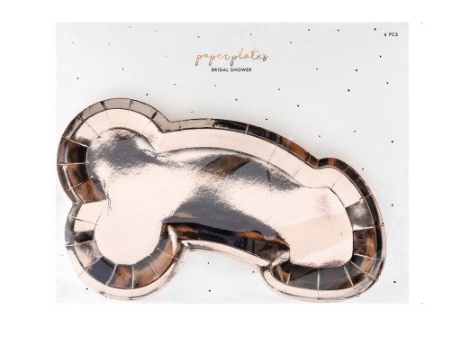 PENIS taniere na BACHELOR PARTY rose gold rose gold 26 cm 6 ks