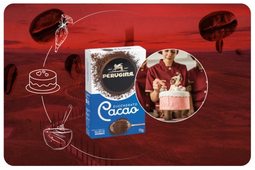 Perugina Cacao Zuccherato Talianske sladené kakao 75 g