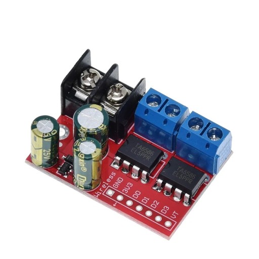 H-bridge modul ovládača motora 3V-14Vdc