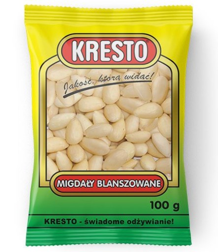 Kresto blanšíroval mandle. 100 g