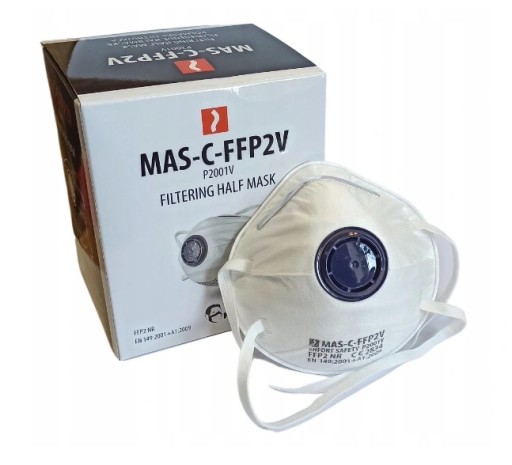 MASKA s ventilom FFP2, ochranný antivírus P2