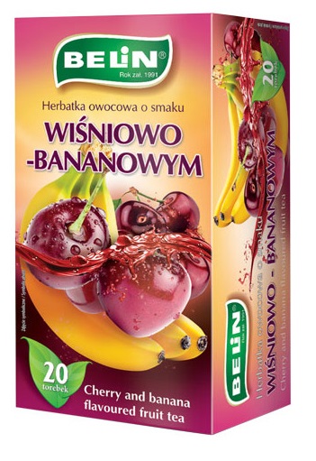 VIŠŇA-BANÁN OVOCNÝ ČAJ Belin 20T