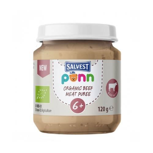 SALVEST PÕNN BIO Hovädzie pyré, 120g