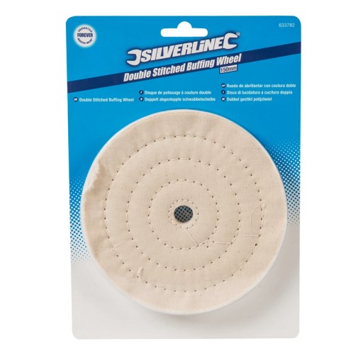 PLSTENÝ LEŠTIACI KOTÚČ DVOJITÝ ŠITÝ 150 mm 633782 SILVERLINE