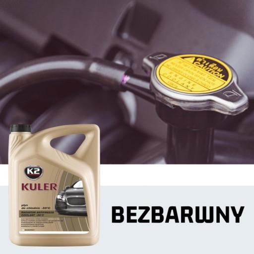 K2 KULER DLHÁ ŽIVOTNOSŤ ČISTÁ 1 L KVAPALINA RADIÁTORA