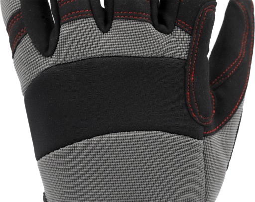 PRACOVNÉ RUKAVICE VEĽKOSŤ 8 OCHRANNÉ VYSTUŽENÉ VELCRO