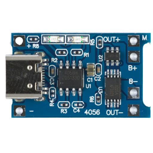 Nabíjačka LI-ION 5V TP4056 USB-C článkov