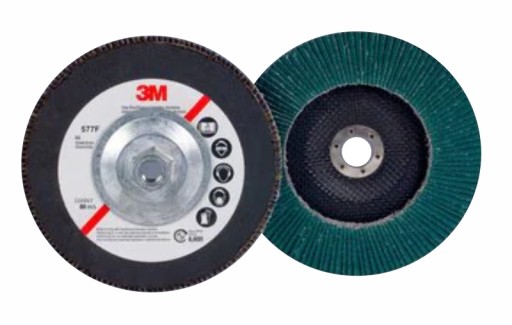 3M 577F 125mm P80 lamelový kotúč, sklopný