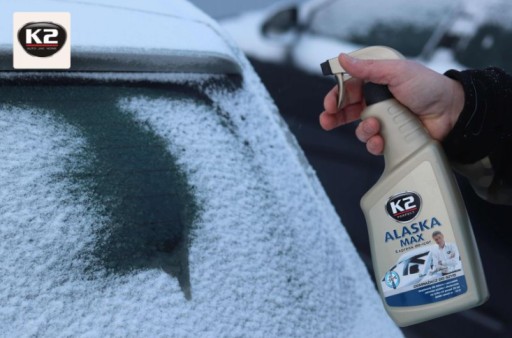 K2 Alaska MAX 700ML Rozmrazovač okenného zámku 700ML
