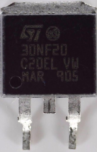 30NF20 STB30NF20 TO-263 200V 30A nabíjanie STRipFET