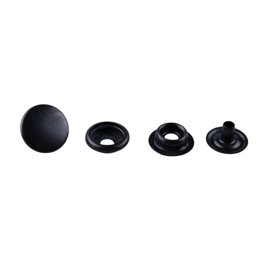 Zapínanie na patentky KLASYK 15MM black oxide 533