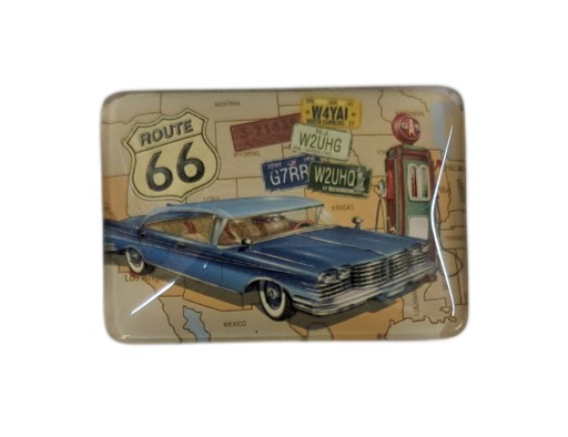 Retro magnet na auto Aliga