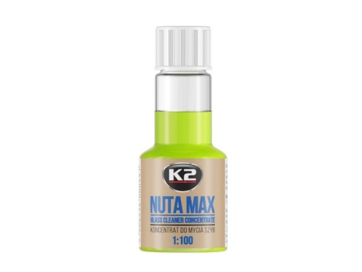 NUTTA MAX Super koncentrát kvapaliny na čistenie skiel 1:100, 50 ml
