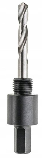 Dierovacia píla na drevo a kov, 16mm bimetalová korunka + sada HEX adaptérov