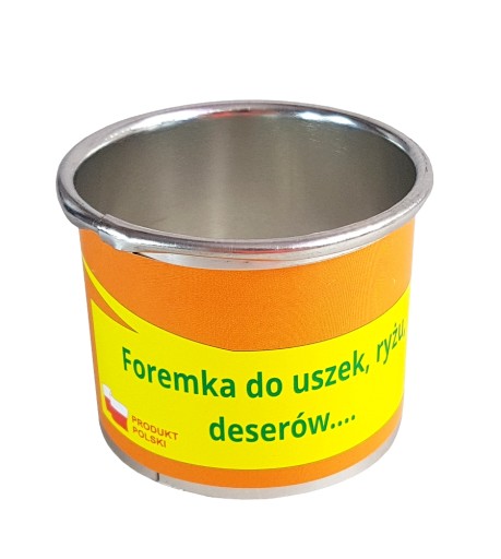 FORMULÁR NA COOKIE okrúhly vykrajovač na RYŽOVÉ UŠIKY DEZERTOV 6cm