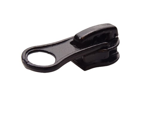 Posuvný strojček na špirálový zips #5 čierny 1 ks