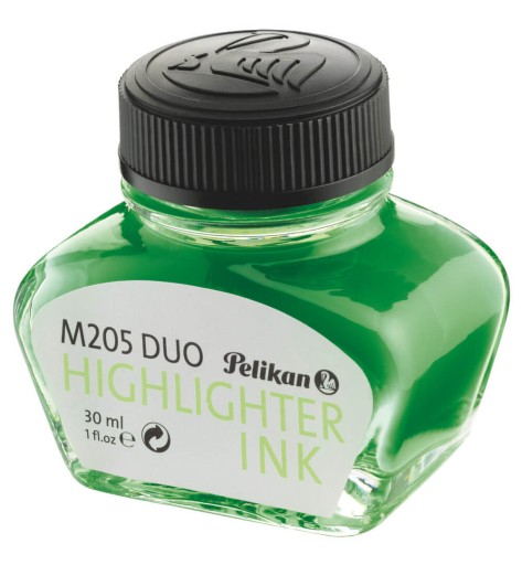 PELIKÁN ATRAMENT NA PERIE 30ML FLUIORESCENT ZELENÁ 339580
