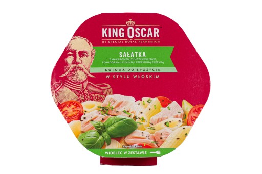 Kráľ Oscar šalát na taliansky spôsob 220 g