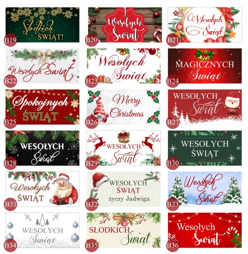 Vďaka Santa Claus vianočný darček med med dóza LOGO