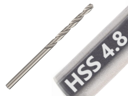 VŔTAČKA DO KOVU NWKa HSS 4,8 mm (10 ks)