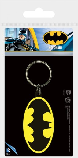 Gumená kľúčenka s logom DC Comics Batman