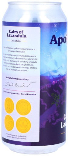 Relaxačný čajový nápoj Apoteaker's Calm of Lavandula 440 ml