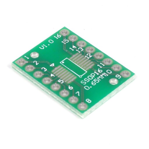 Adaptér adaptéra SSOP16 SOP16 SO16 na DIP16W