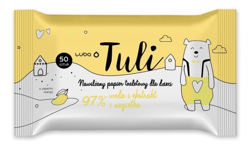 Luba Tuli vlhčený mangový toaletný papier 50 ks