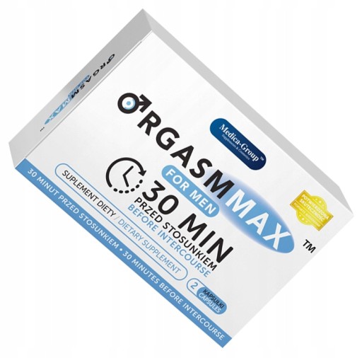 Erekčné kapsuly Orgasm Max pre mužov