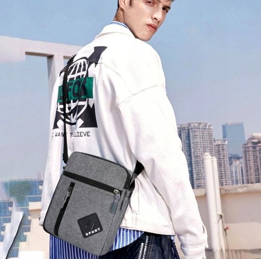 Pánska kabelka, crossbody kabelka, športová taška